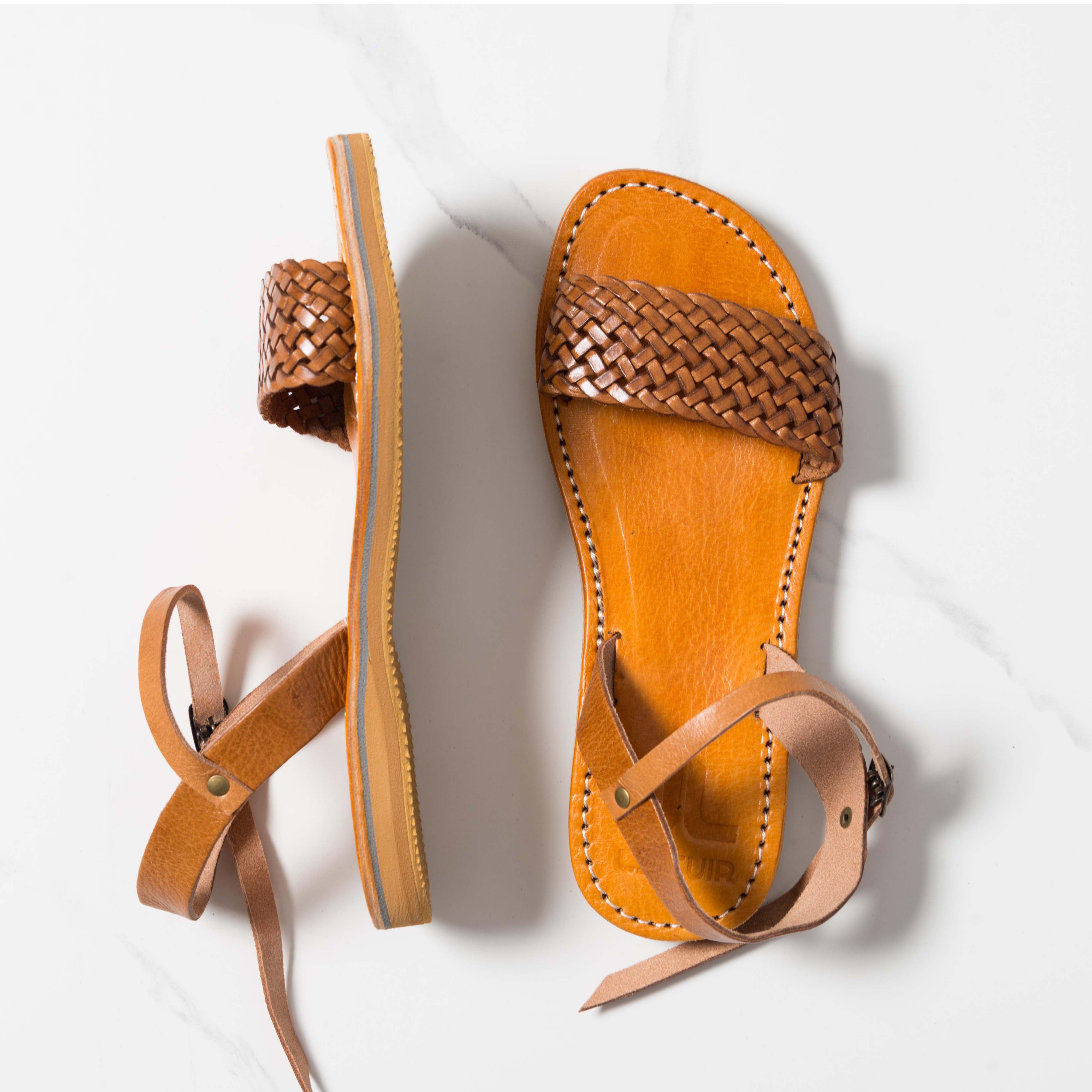 Leather Sandals for Women