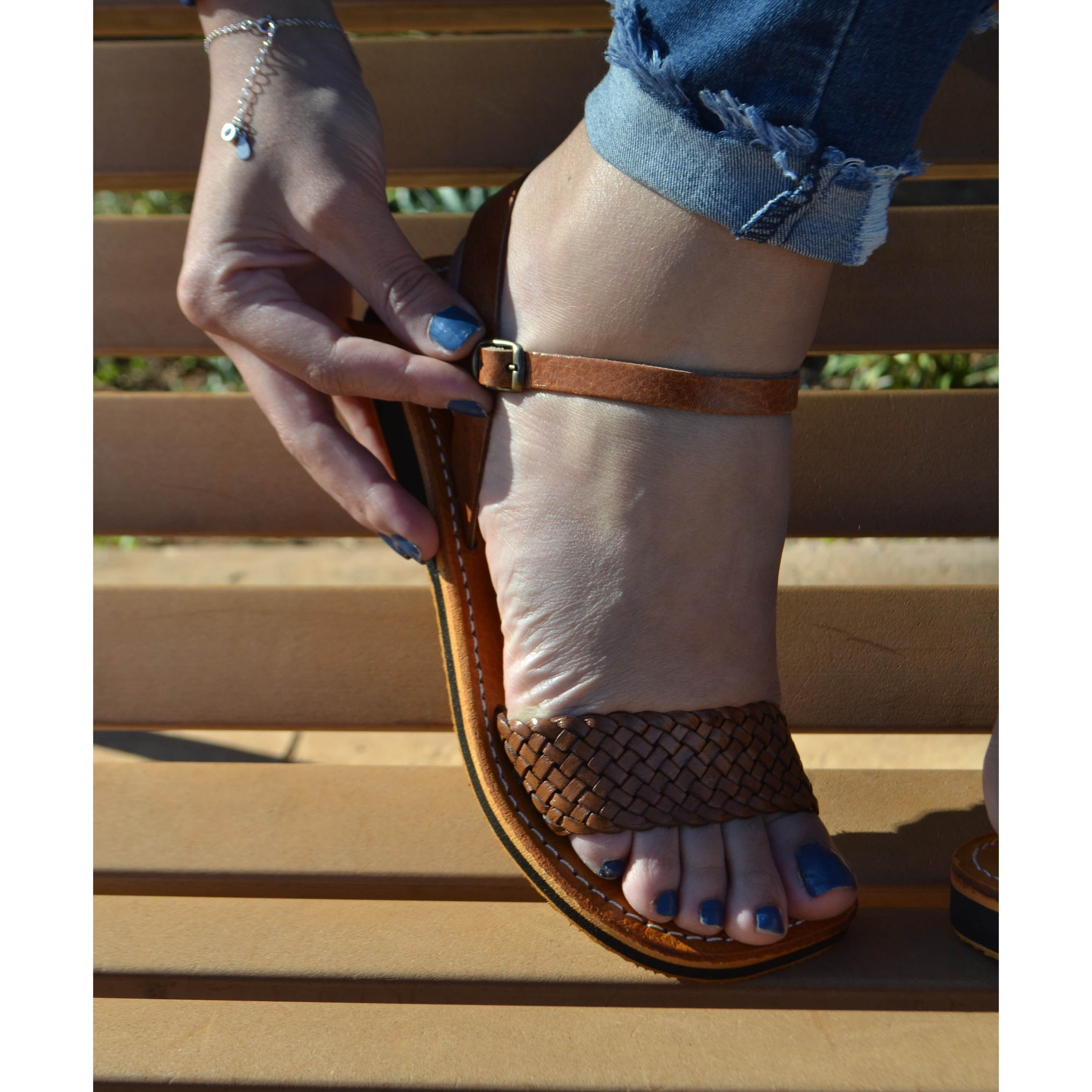 Leather Sandals for Women