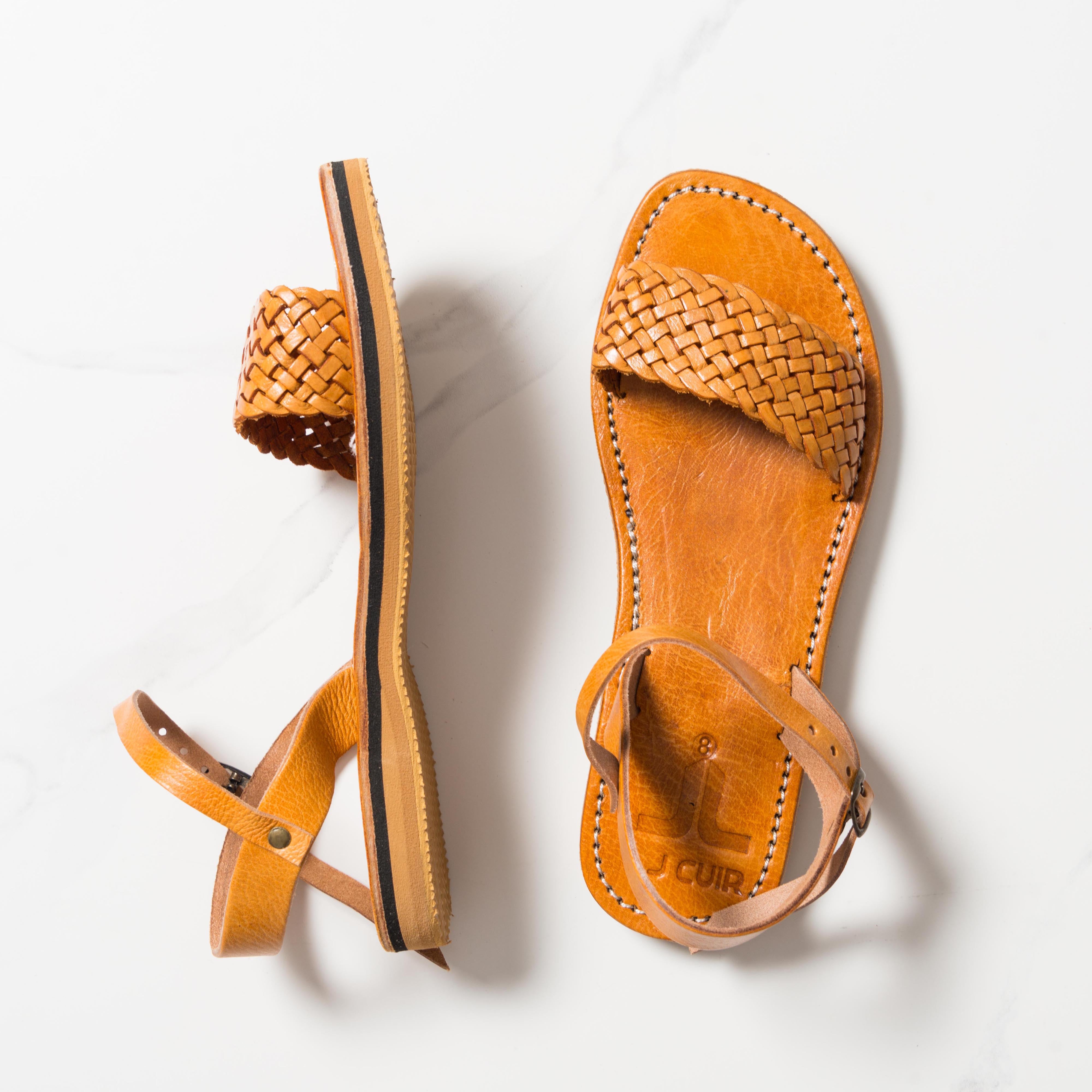 Leather Sandals women