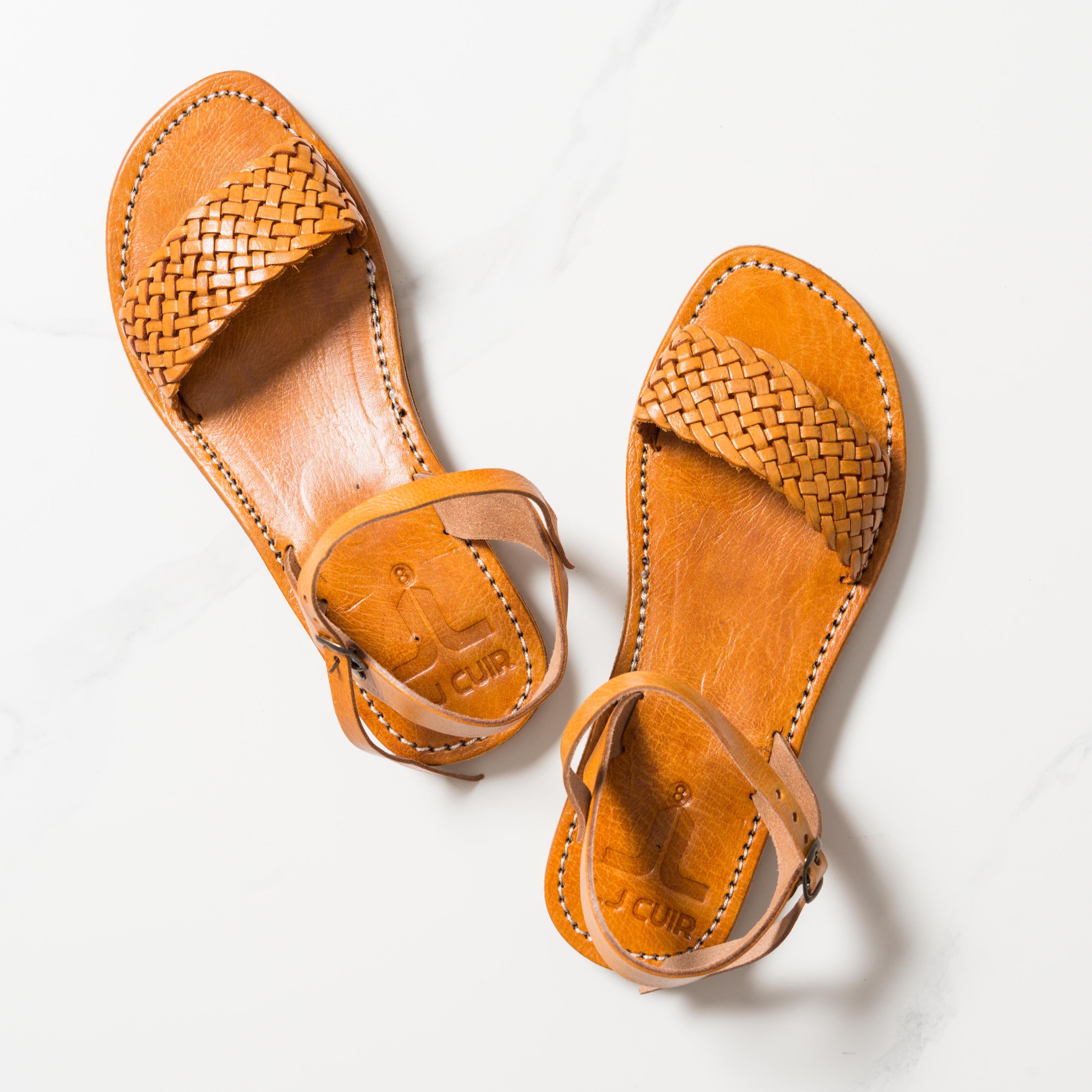 Leather Sandals women